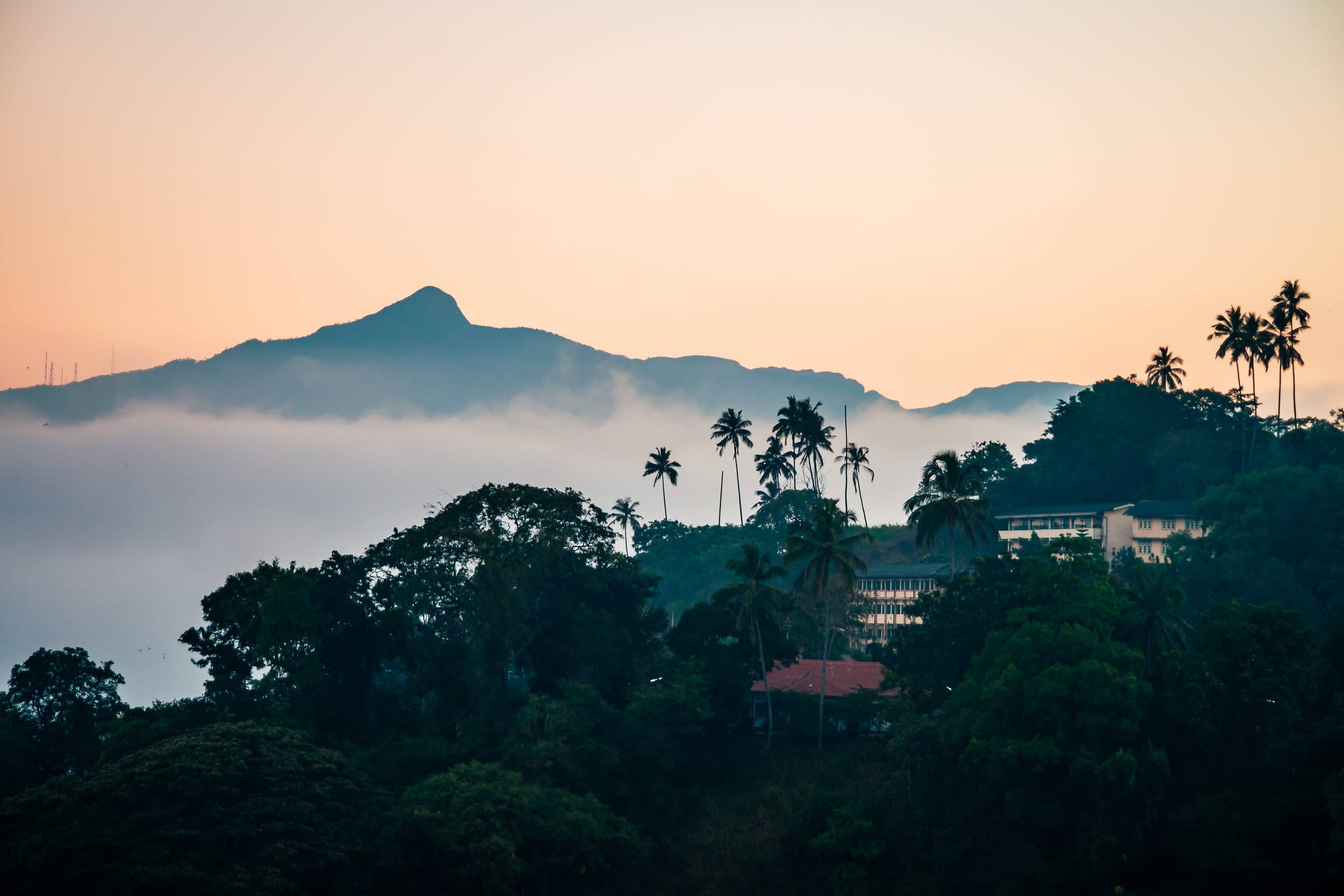 Early morning in a Sri Lankan village