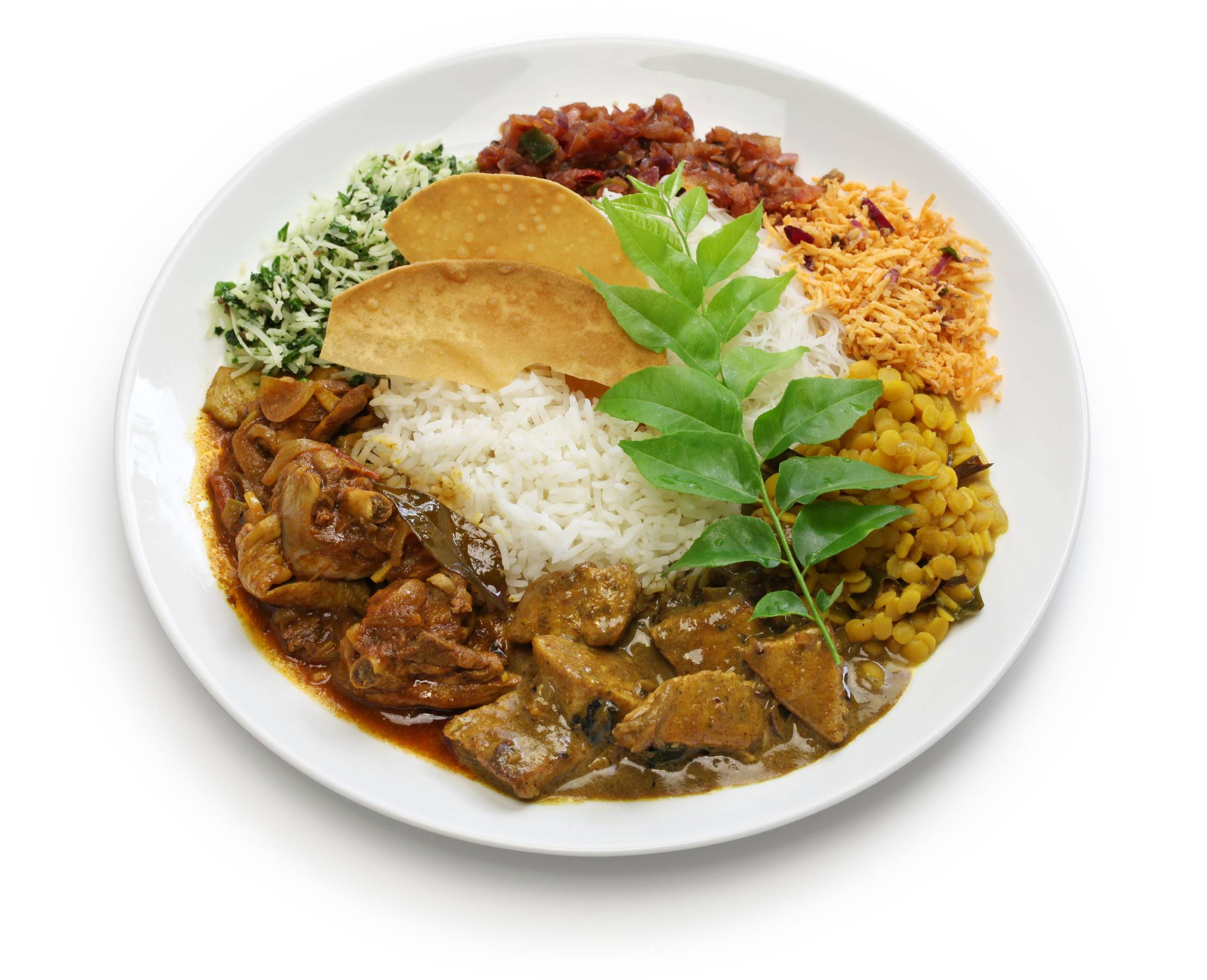 Sri Lankan Rice Curry