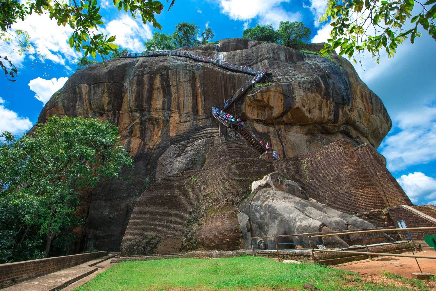 The Sigiriya Lion Rock Fortress