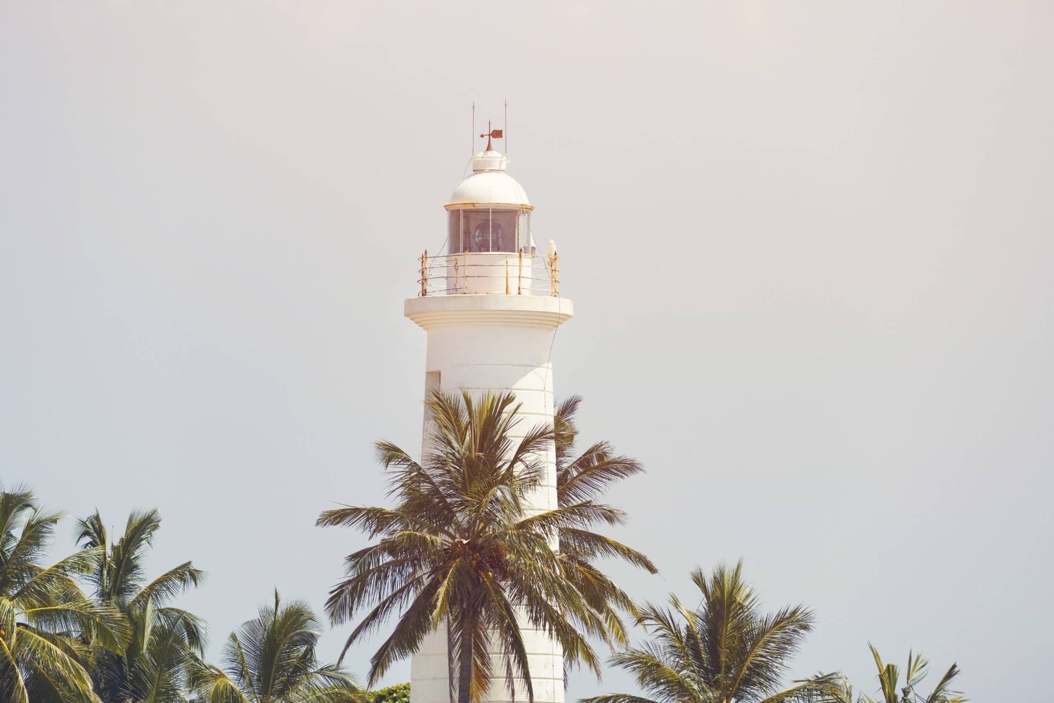 The White Galle Lighthouse